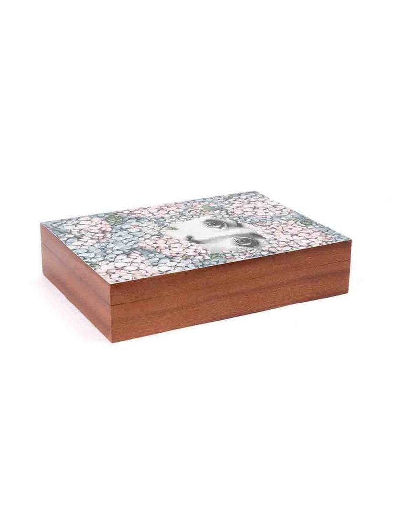 Fornasetti printed box - Brown von Fornasetti