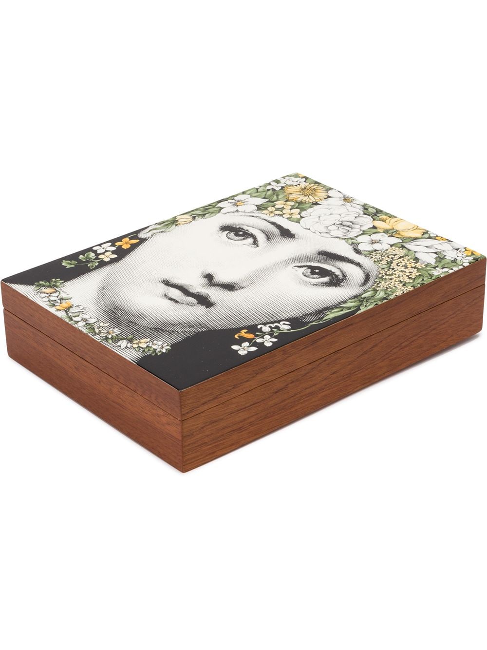 Fornasetti rectangular box - Brown von Fornasetti