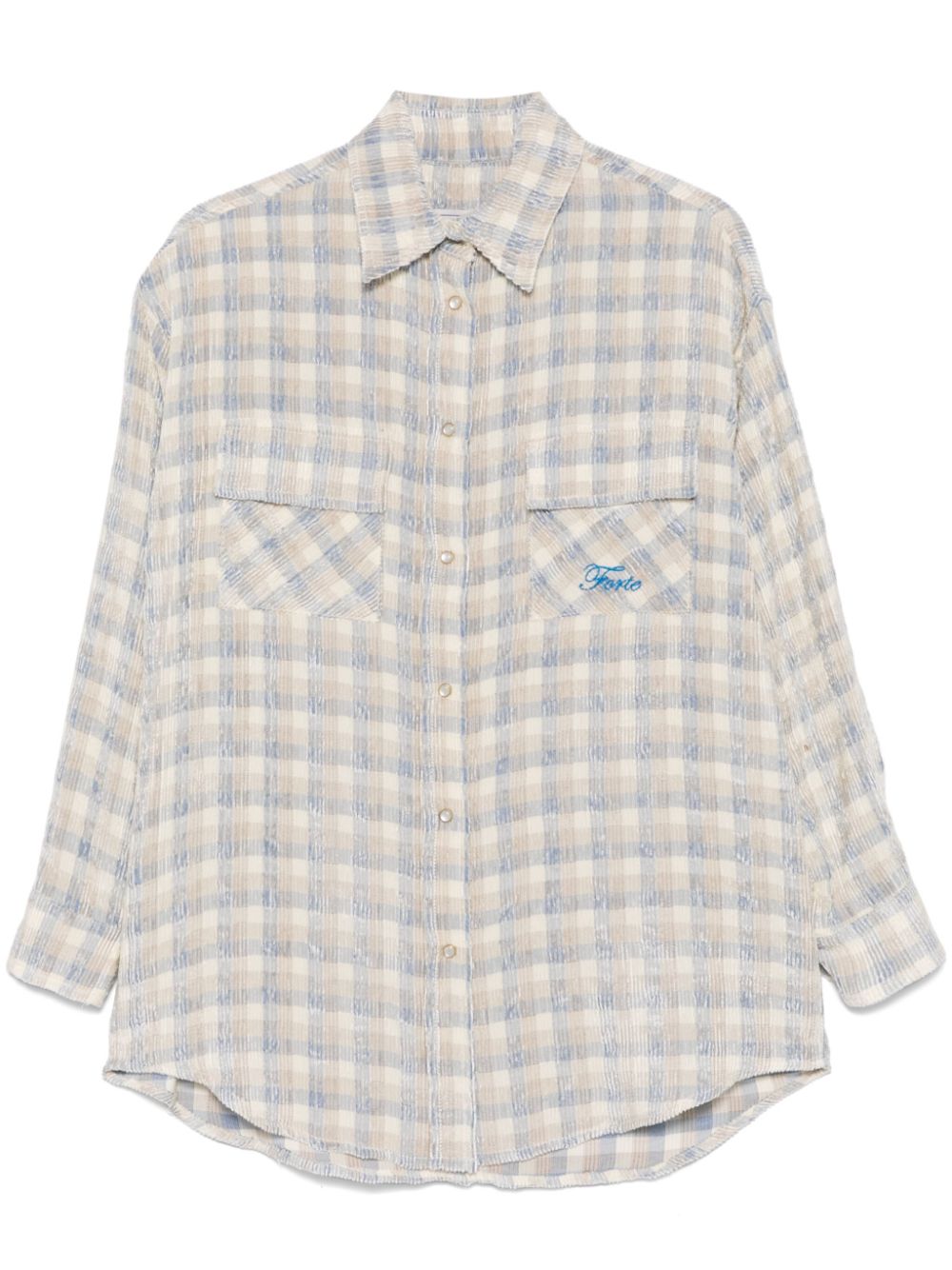 Forte Dei Marmi Couture check-pattern shirt - Neutrals