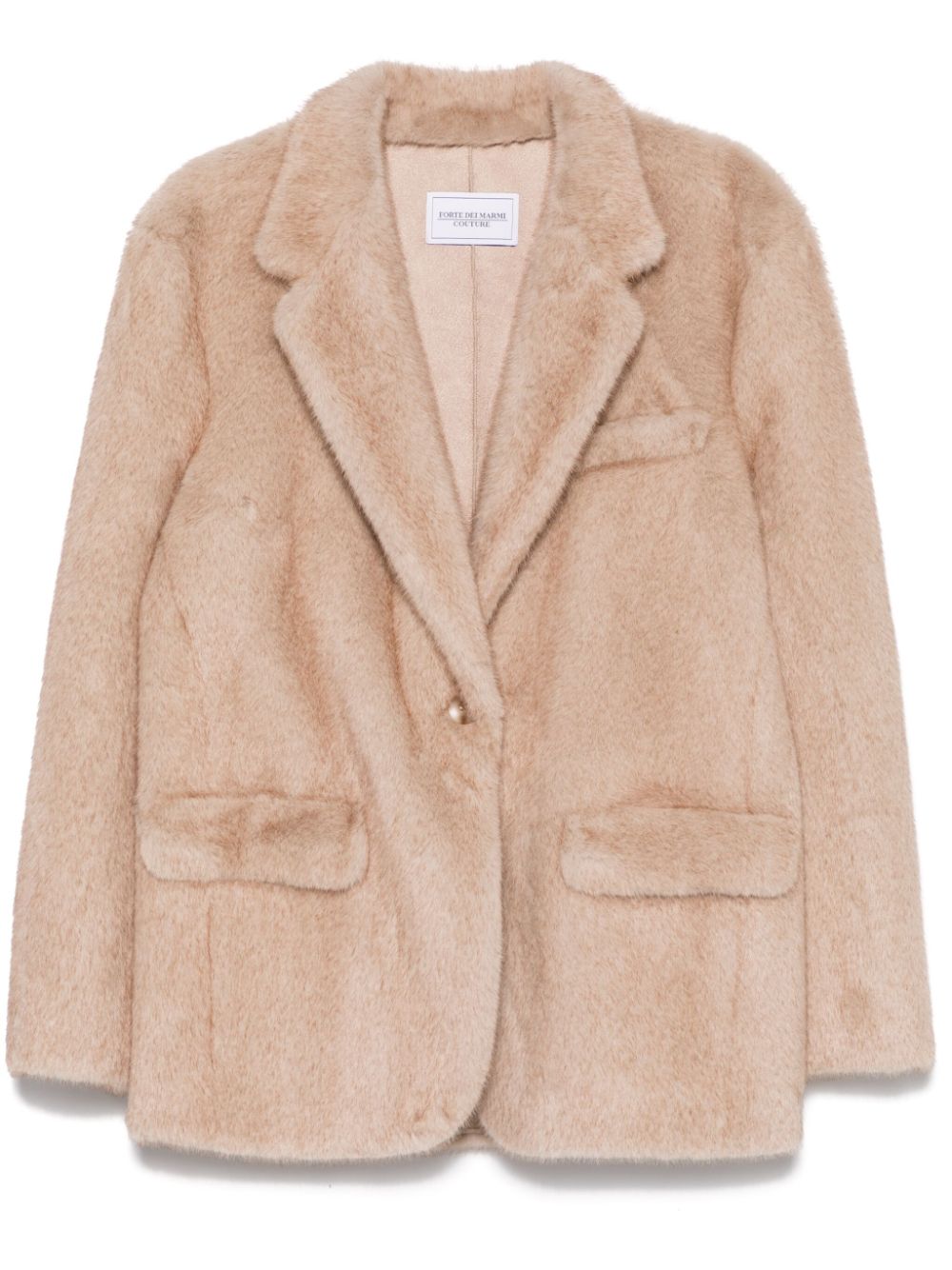 Forte Dei Marmi Couture faux-fur coat - Neutrals von Forte Dei Marmi Couture