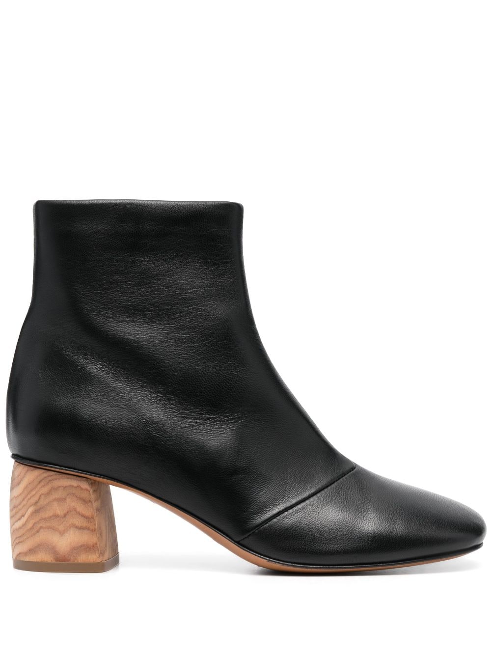 Forte Forte 55mm square-toe ankle boots - Black von Forte Forte