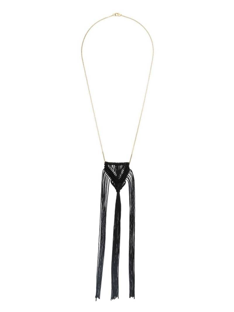 Forte Forte Collana crochet-fringe necklace - Black von Forte Forte