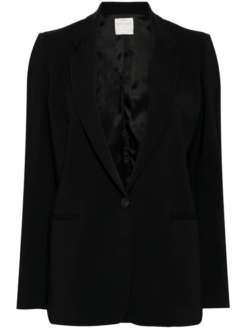 Forte Forte Essential blazer - Black von Forte Forte