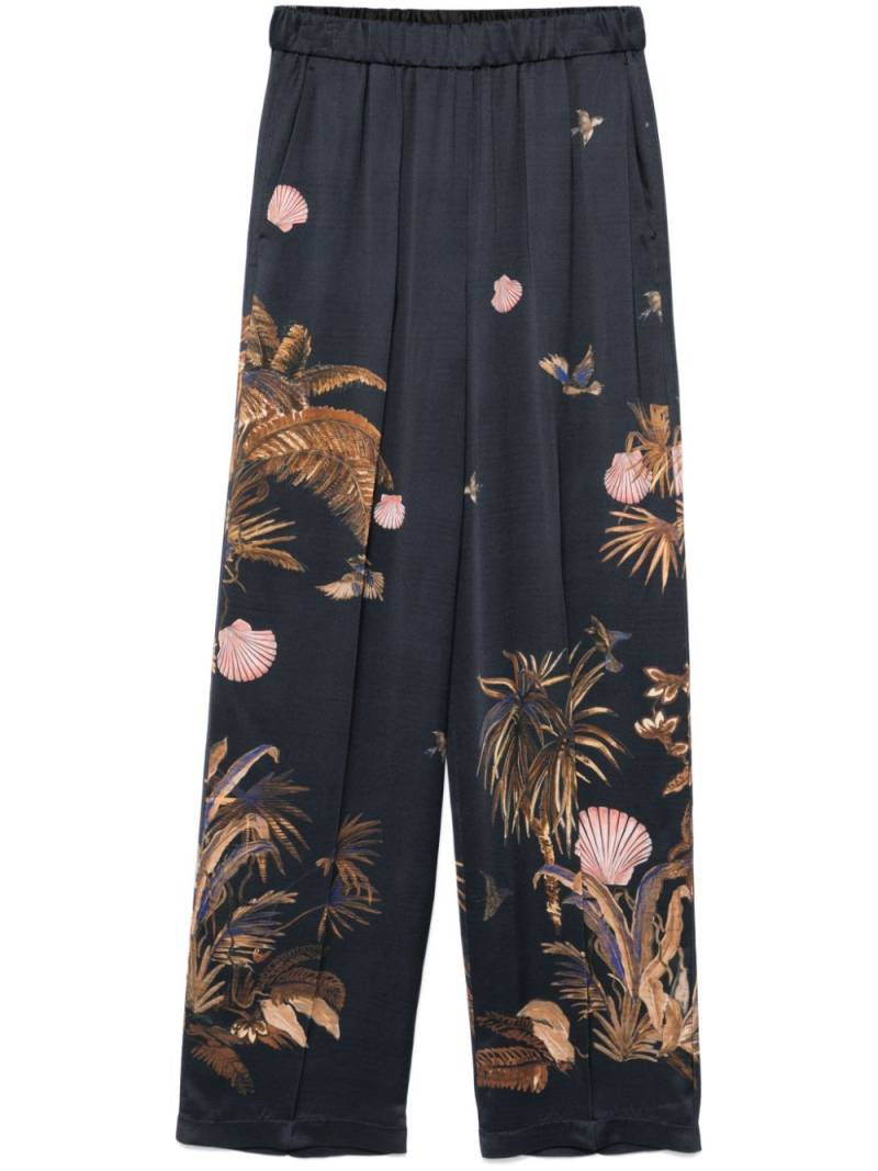 Forte Forte The Sacred Forest trousers - Blue von Forte Forte