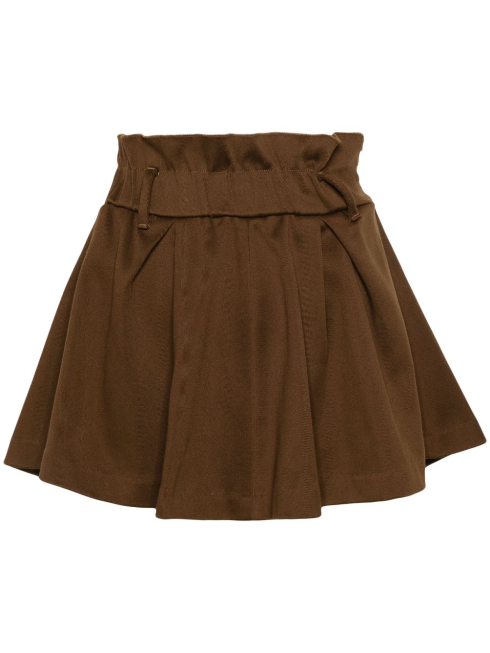 Forte Forte a-line mini skirt - Brown von Forte Forte