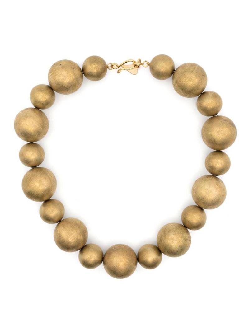 Forte Forte bead-detailed necklace - Gold von Forte Forte