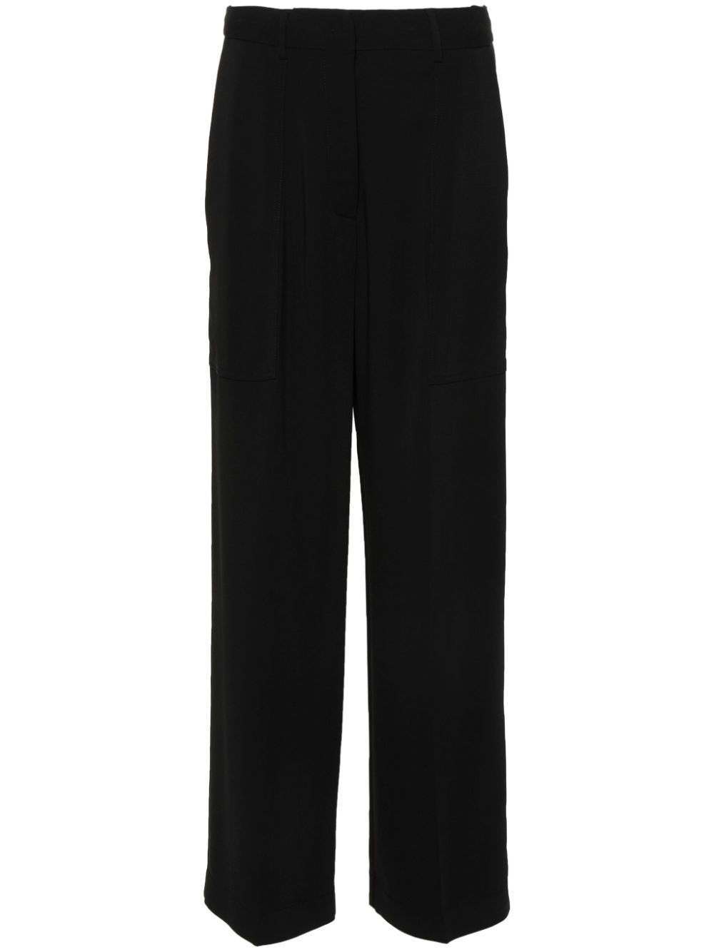 Forte Forte cady straight-leg trousers - Black von Forte Forte