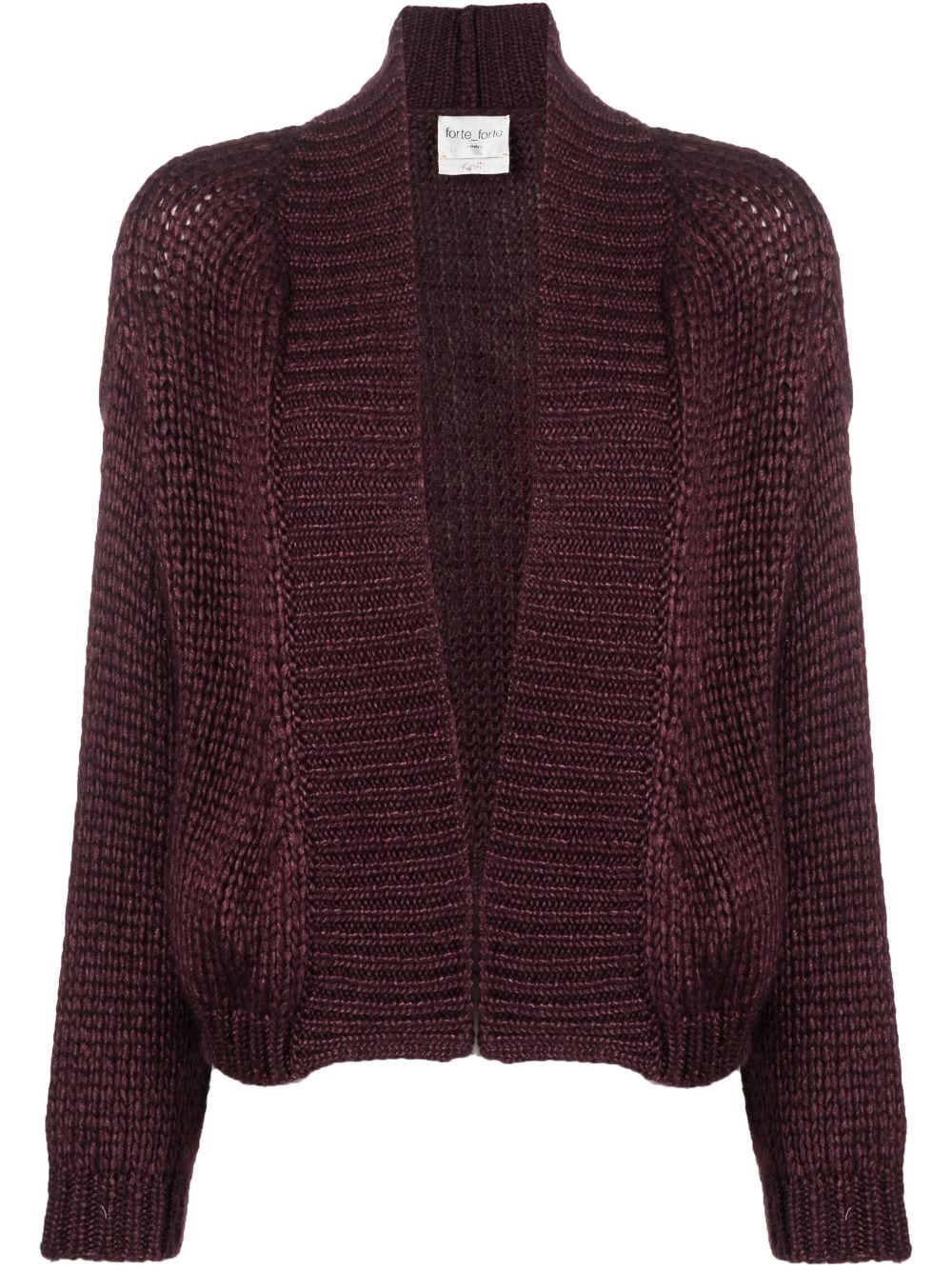 Forte Forte chunky-knit open cardigan - Red von Forte Forte