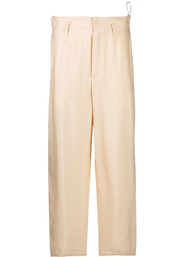 Forte Forte concealed-front trousers - Neutrals von Forte Forte