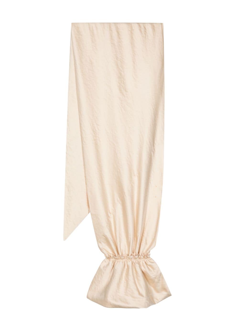 Forte Forte contemporary duchesse scarf - Neutrals von Forte Forte