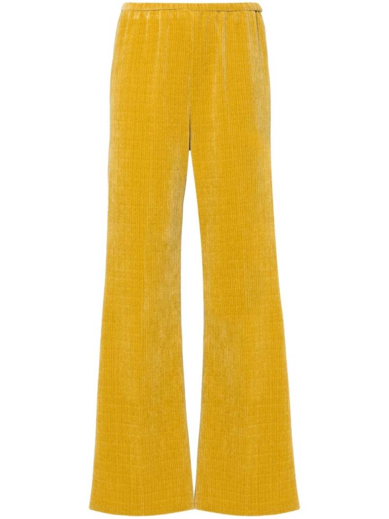 Forte Forte corduroy flared trousers - Yellow von Forte Forte