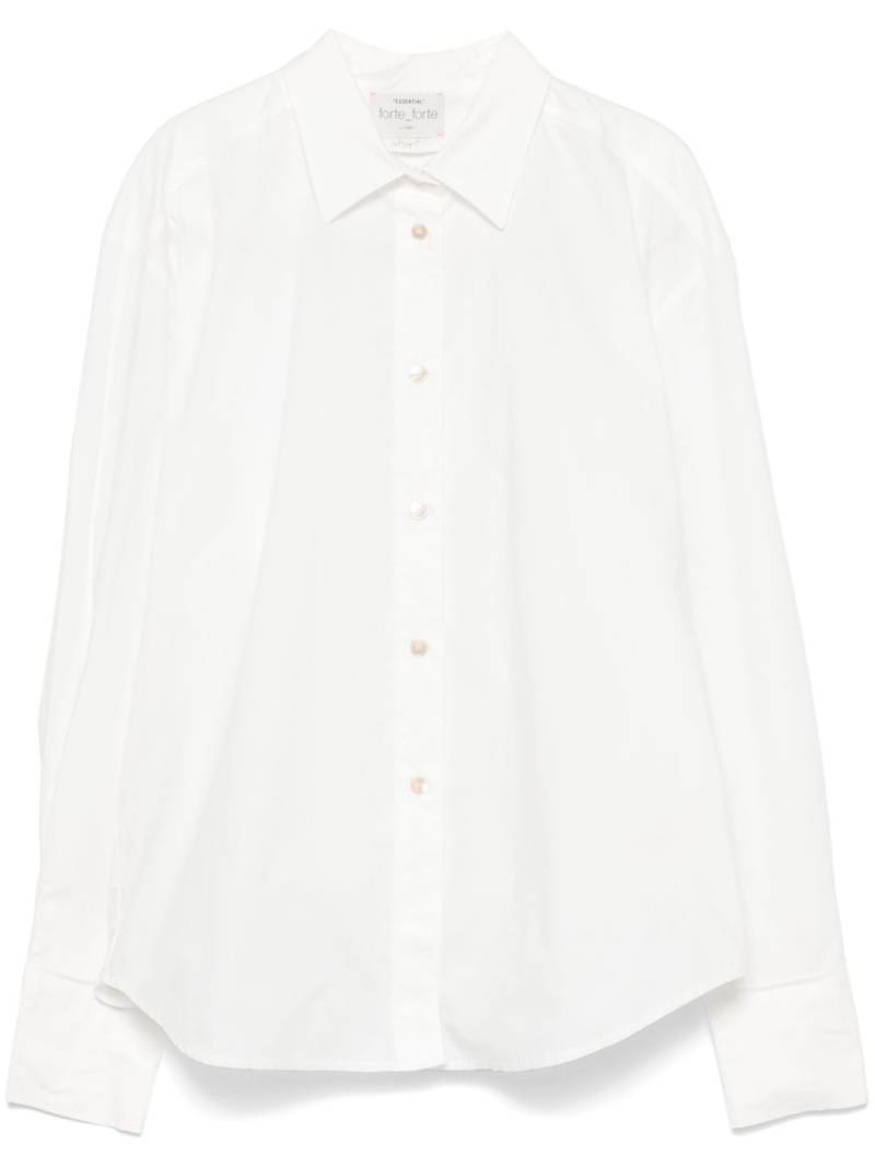 Forte Forte cotton shirt - White von Forte Forte