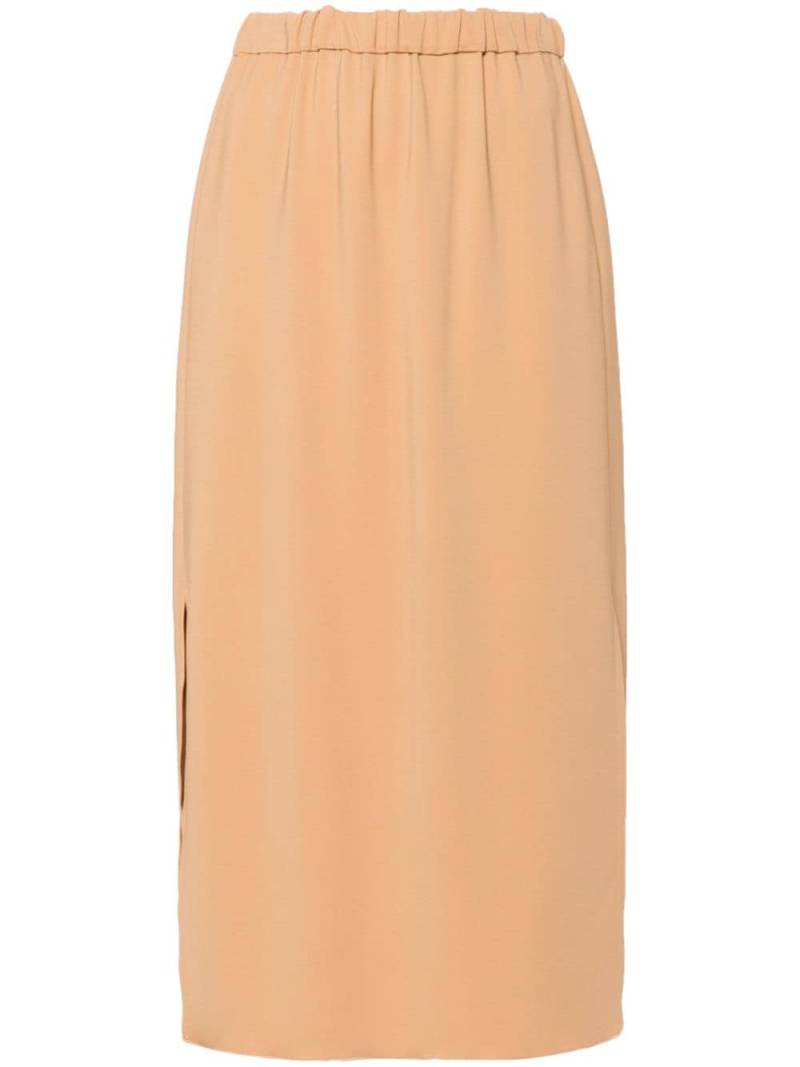 Forte Forte crepe midi skirt - Neutrals von Forte Forte