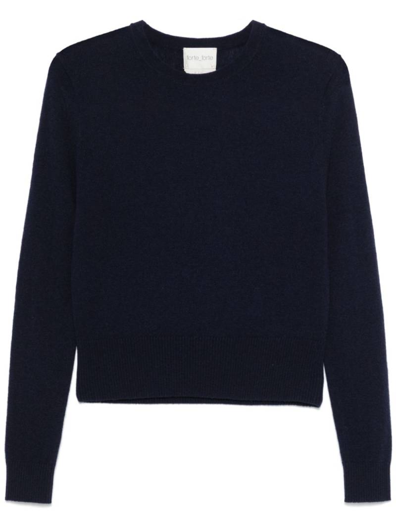 Forte Forte crew-neck sweater - Blue von Forte Forte