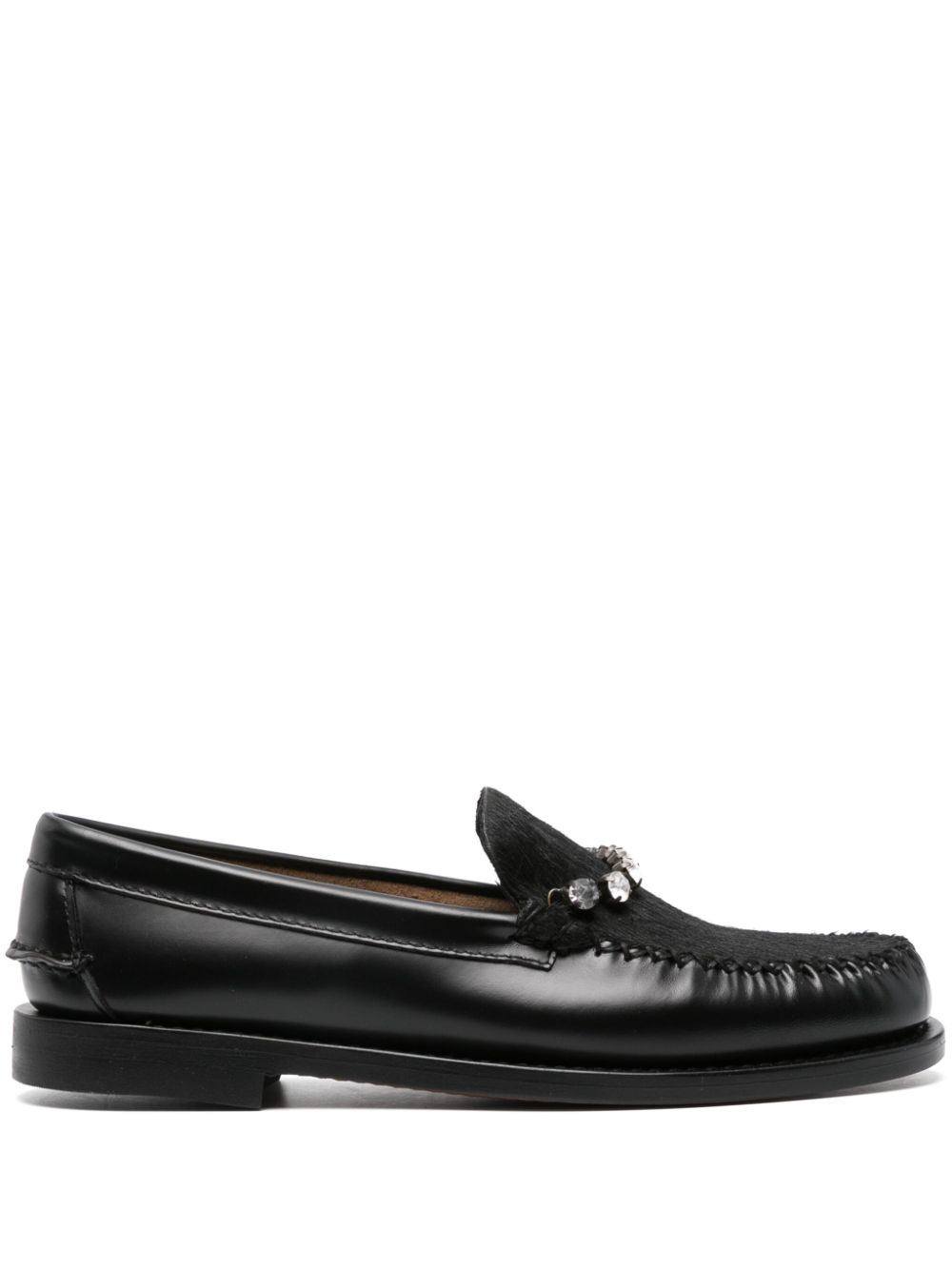 Forte Forte crystal-embellished loafers - Black von Forte Forte