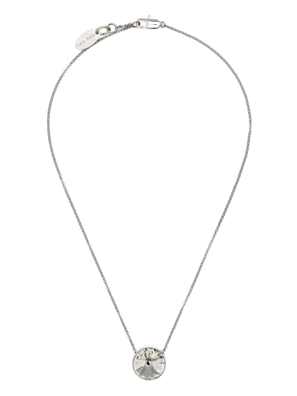 Forte Forte crystal pendant necklace - Silver von Forte Forte