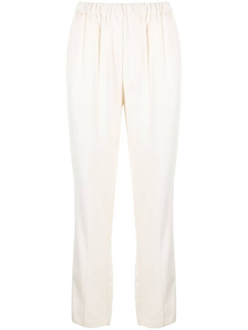 Forte Forte elasticated high-waisted trousers - Neutrals von Forte Forte