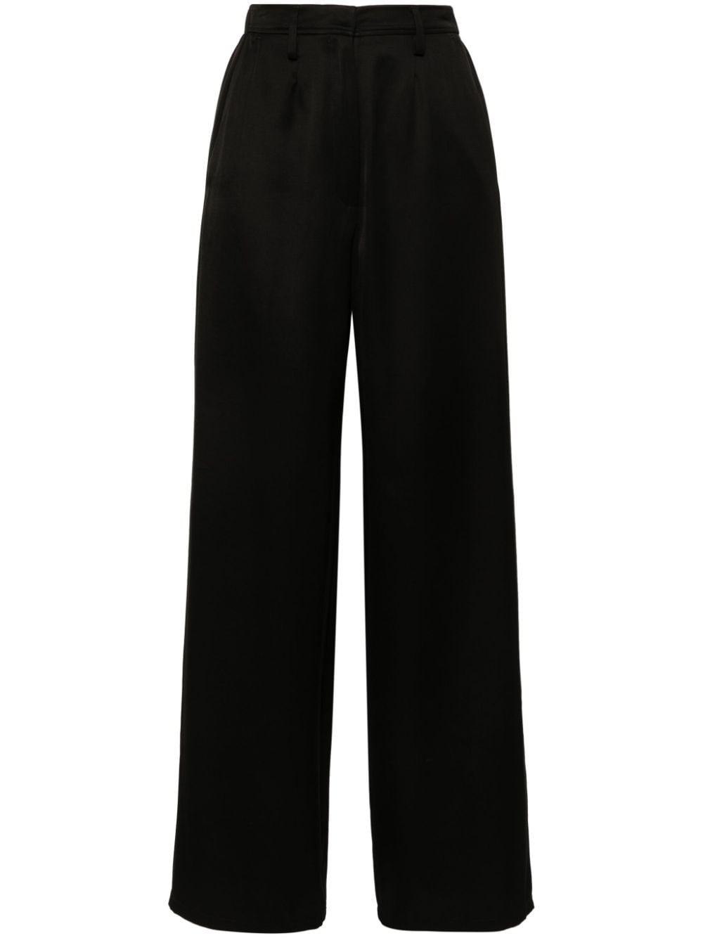 Forte Forte elasticated-waistband palazzo pants - Black von Forte Forte