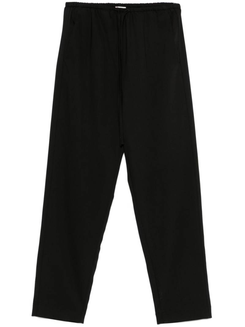 Forte Forte elasticated-waistband trousers - Black von Forte Forte