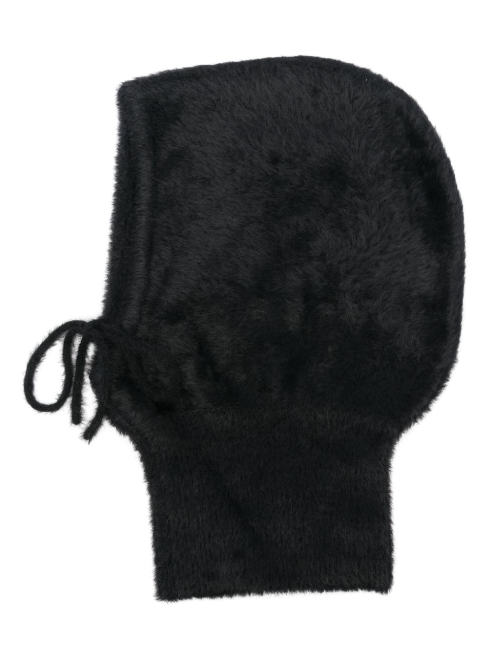 Forte Forte faux-fur balaclava - Black von Forte Forte