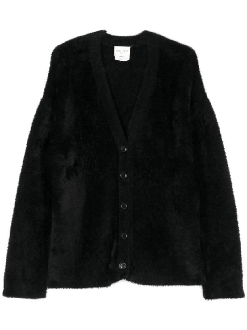 Forte Forte faux-fur cardi-coat - Black von Forte Forte