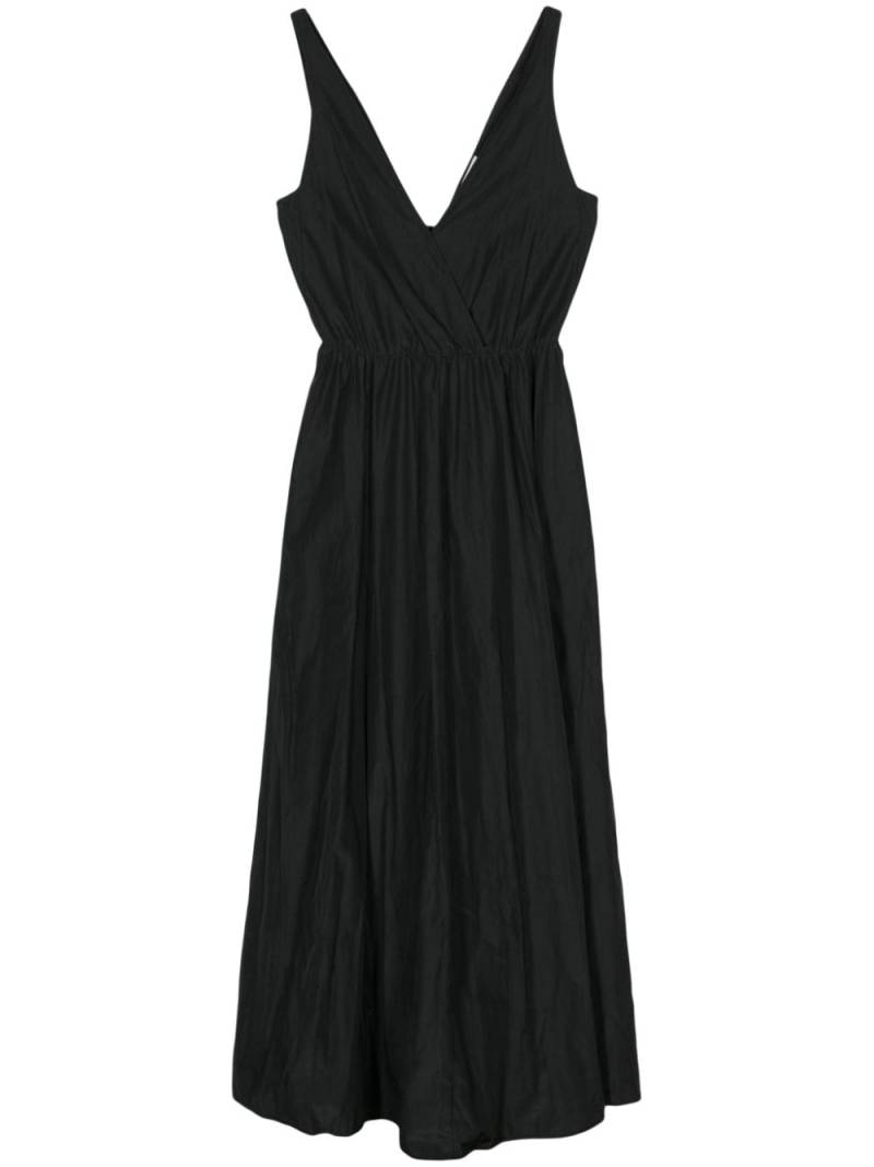 Forte Forte flared maxi dress - Black von Forte Forte