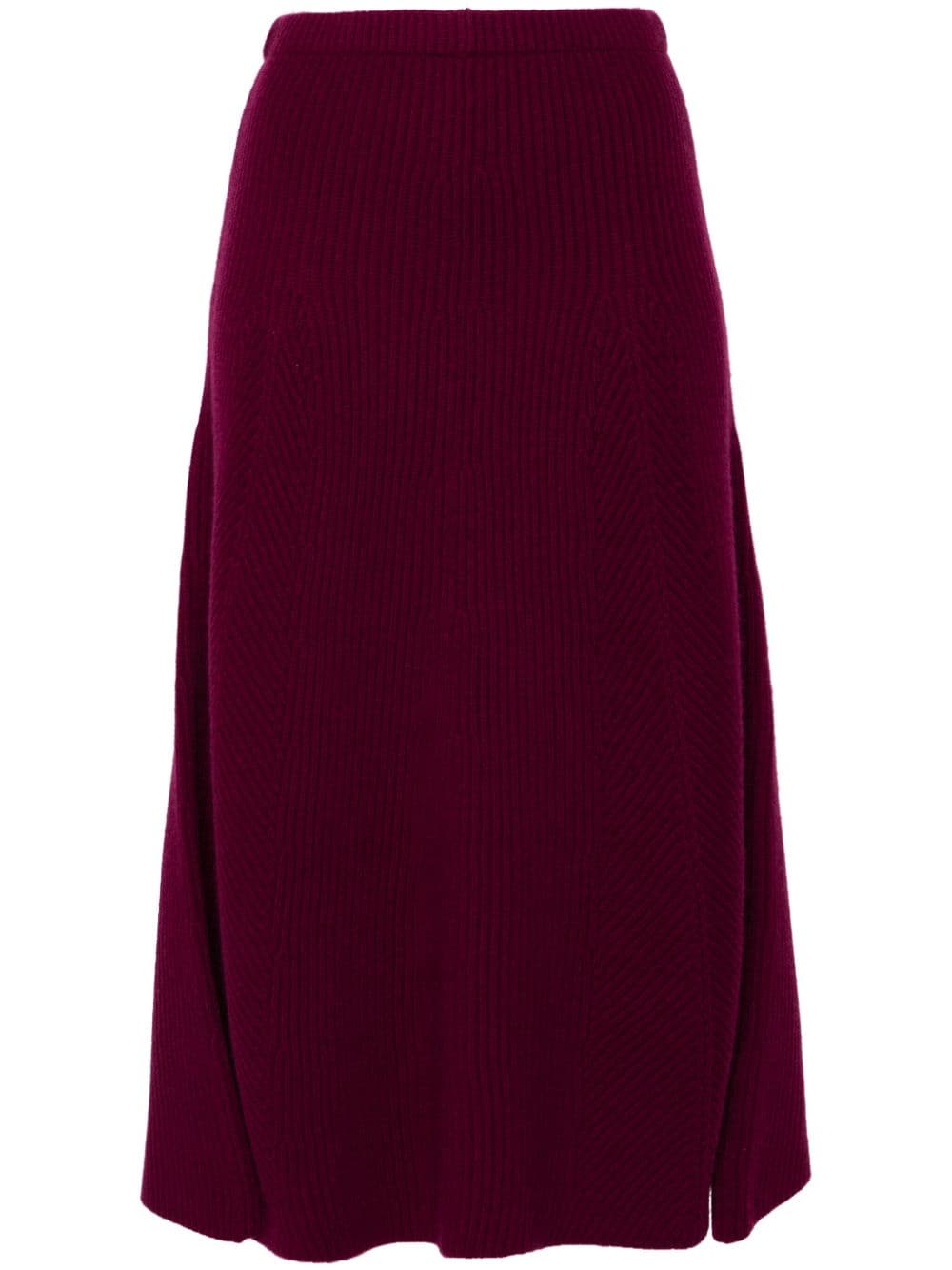 Forte Forte flared midi skirt - Purple von Forte Forte