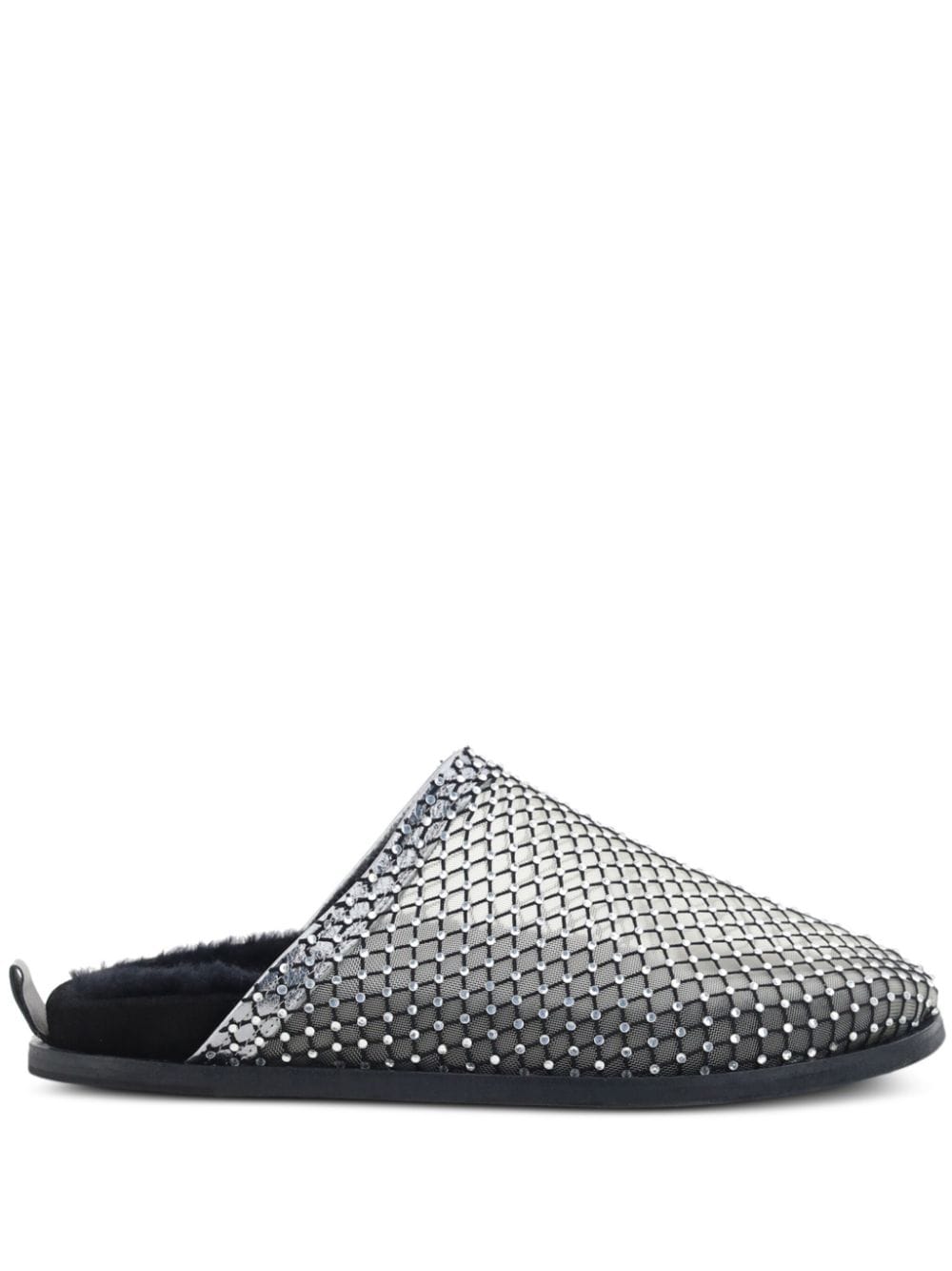 Forte Forte flat mesh mules - Black von Forte Forte