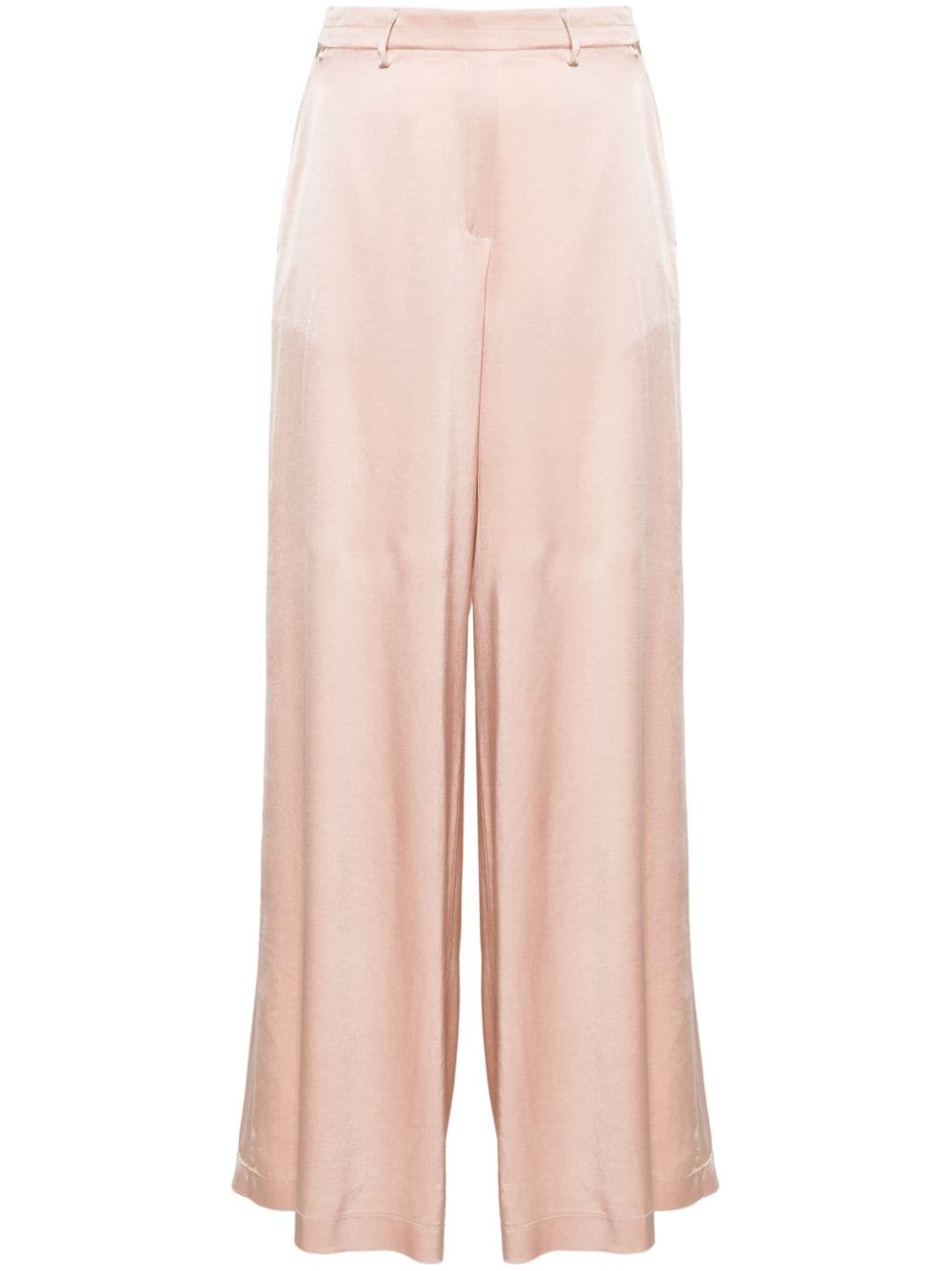 Forte Forte fluid wide-leg trousers - Pink von Forte Forte