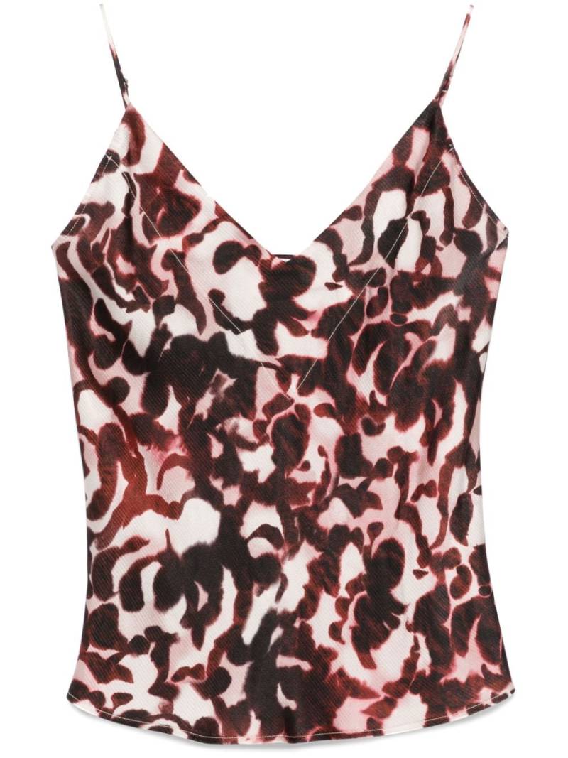 Forte Forte graphic-print top - Red von Forte Forte