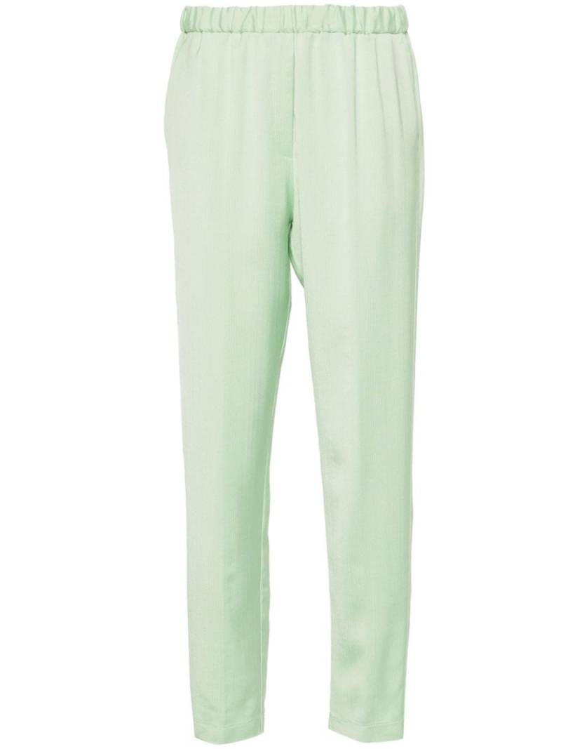 Forte Forte high-waist tapered trousers - Green von Forte Forte