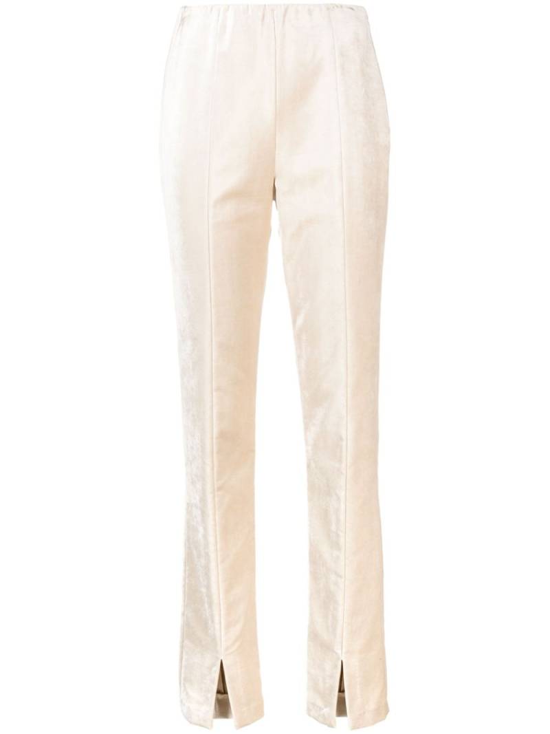 Forte Forte high-waisted slim-fit trousers - Neutrals von Forte Forte