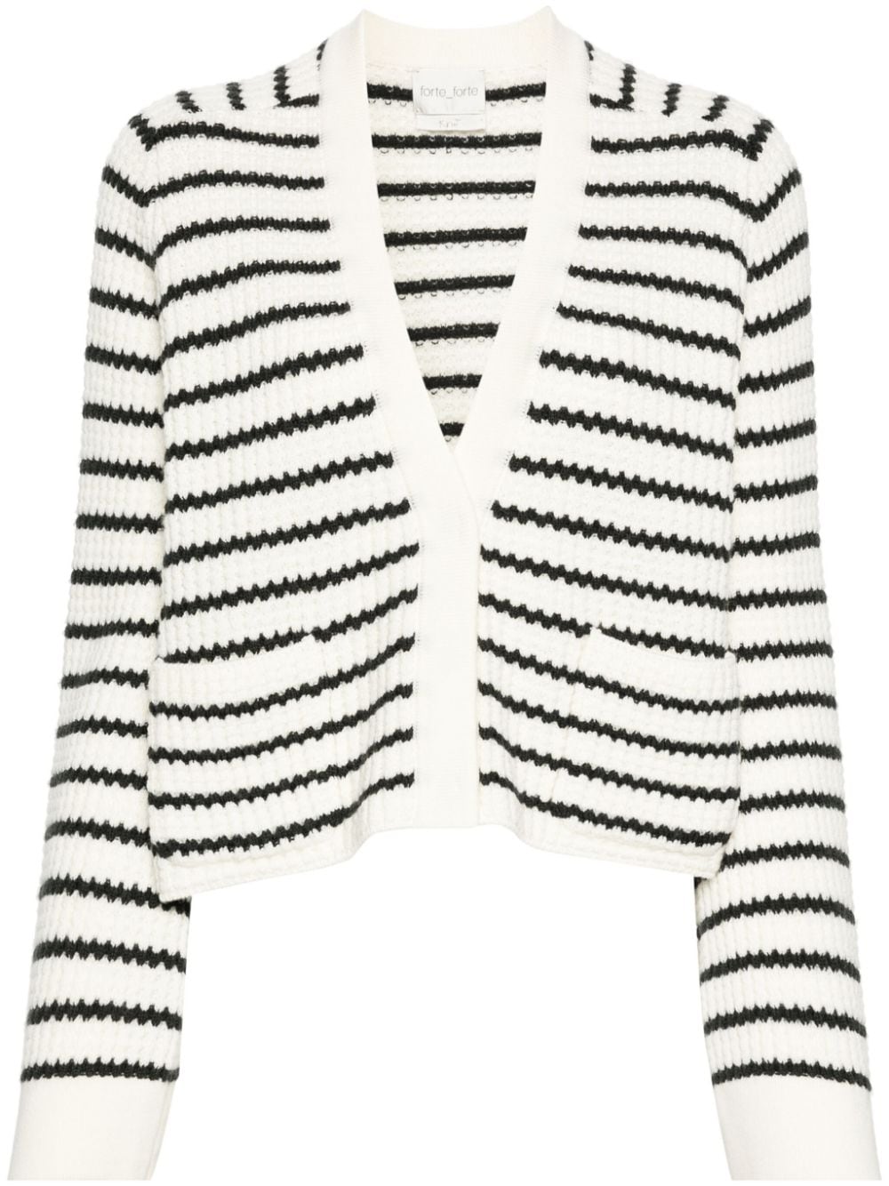 Forte Forte intarsia-knit cashmere cardigan - Neutrals von Forte Forte