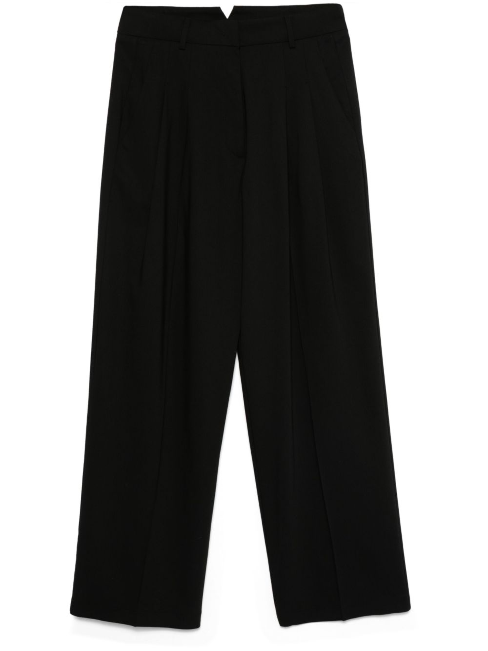 Forte Forte inverted-pleat trousers - Black von Forte Forte