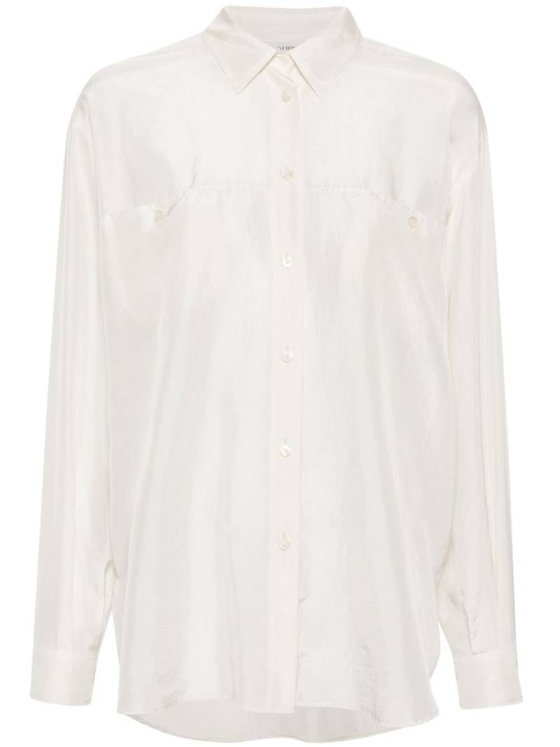 Forte Forte lightweight silk shirt - Neutrals von Forte Forte