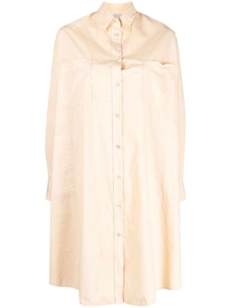 Forte Forte long-sleeve shirt dress - Neutrals von Forte Forte