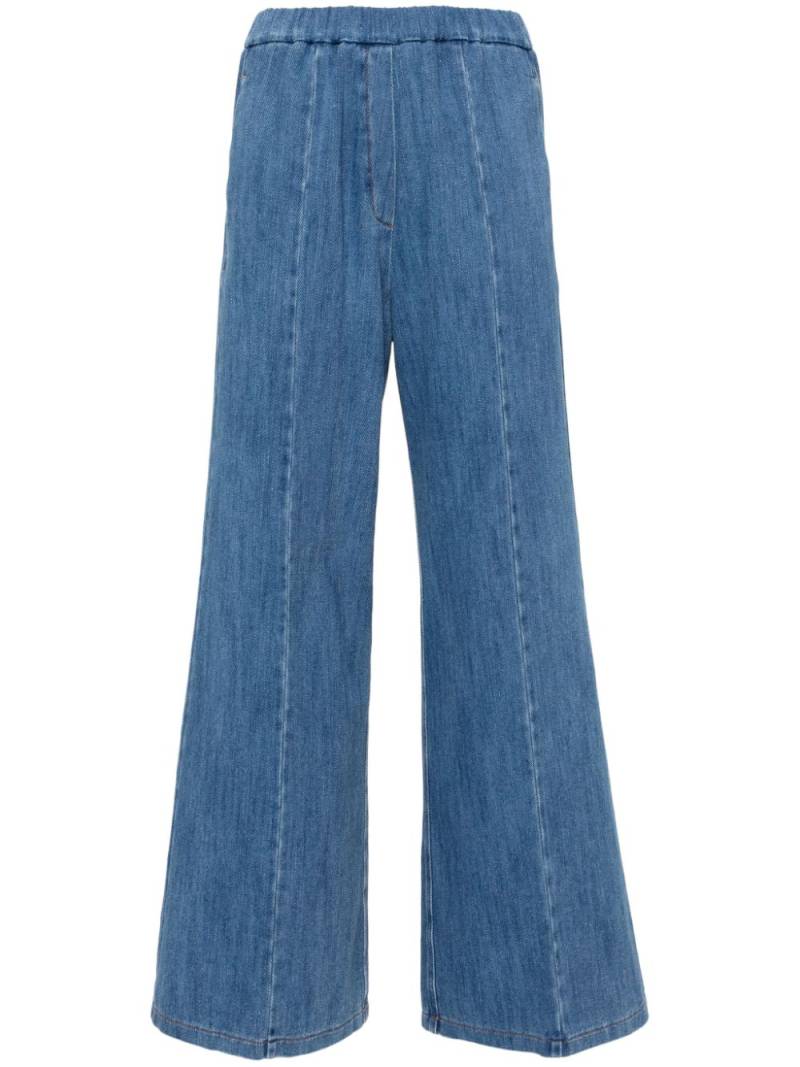 Forte Forte mid-rise palazzo jeans - Blue von Forte Forte