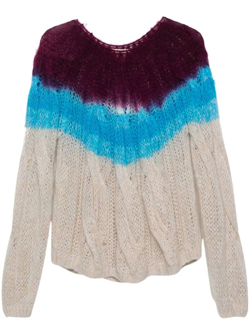 Forte Forte multicolour knitted jumper - Blue von Forte Forte