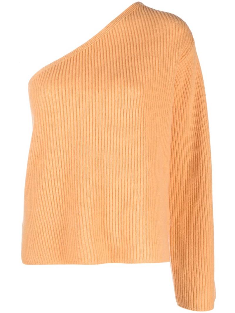 Forte Forte one-shoulder ribbed-knit jumper - Orange von Forte Forte