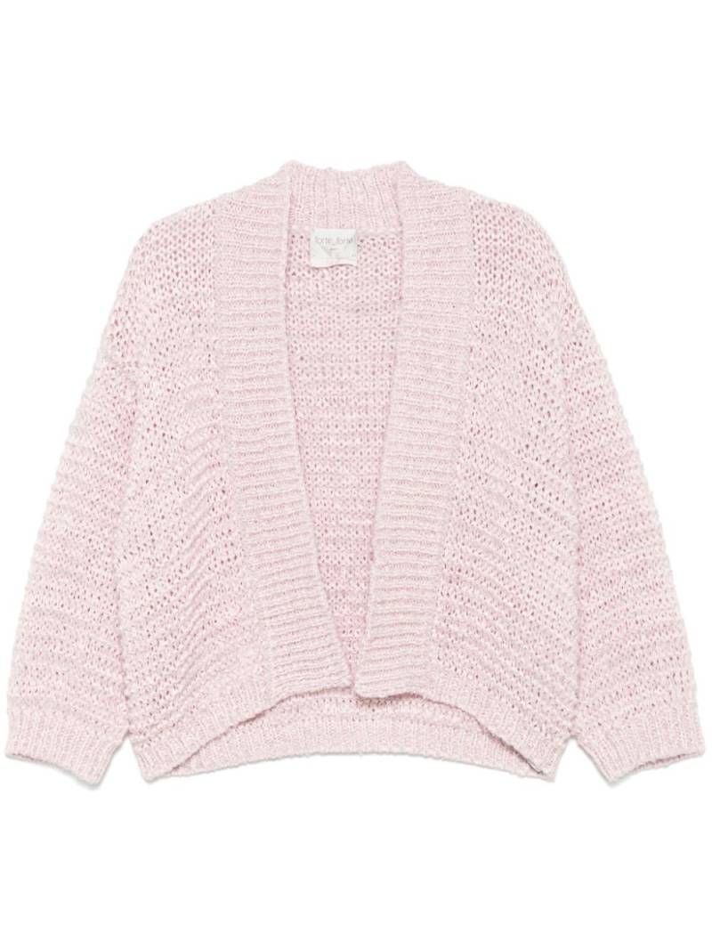 Forte Forte open-knit cardigan - Pink von Forte Forte