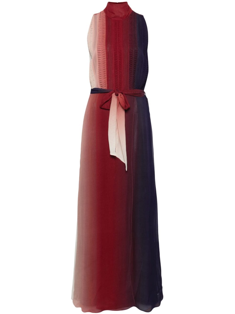 Forte Forte pleated georgette gown - Red von Forte Forte