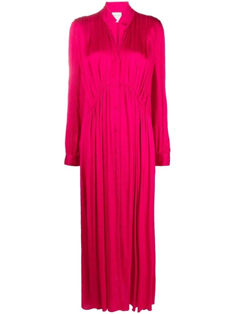 Forte Forte pleated long-sleeve dress - Pink von Forte Forte