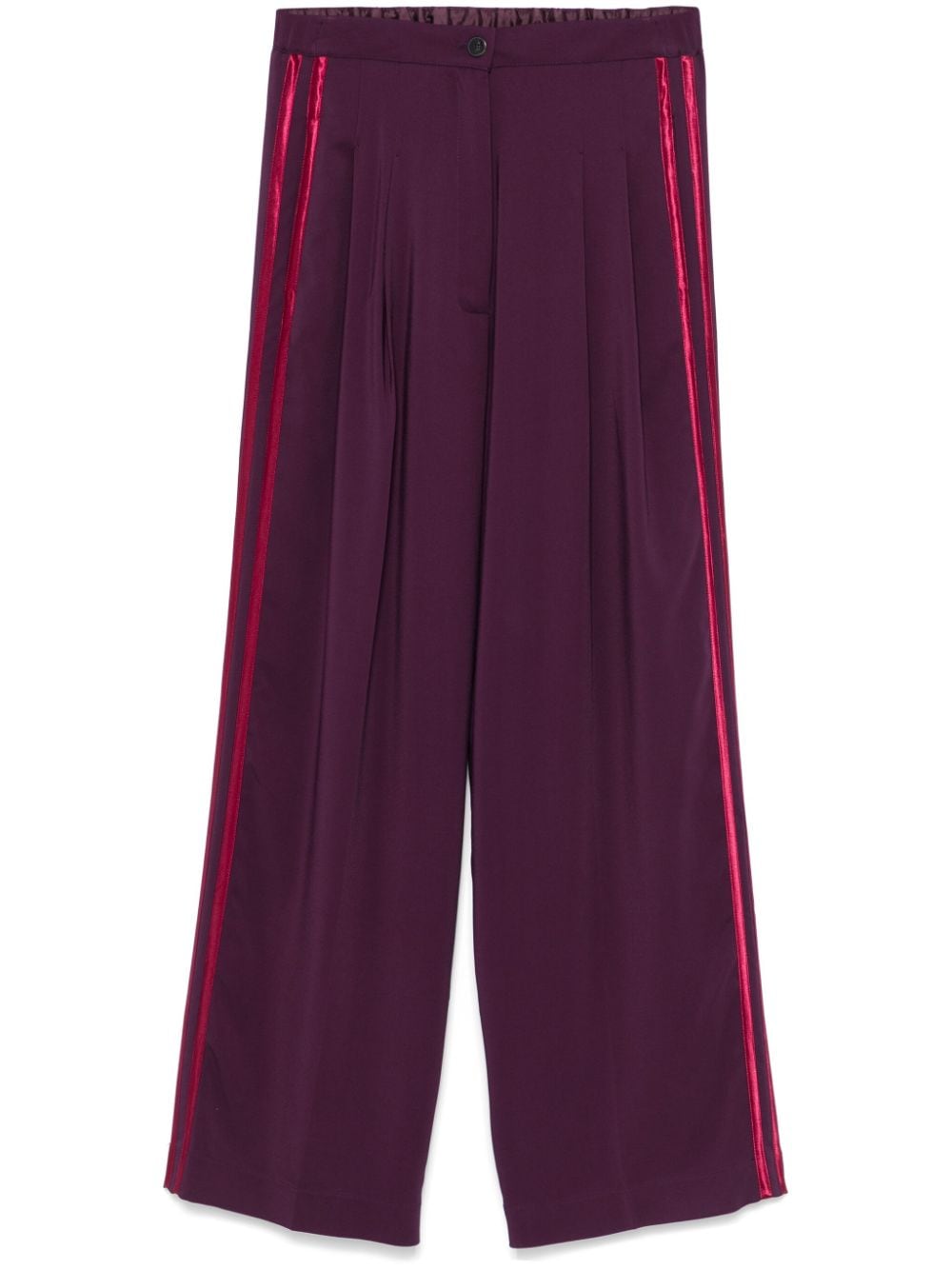 Forte Forte pleated trousers - Purple von Forte Forte