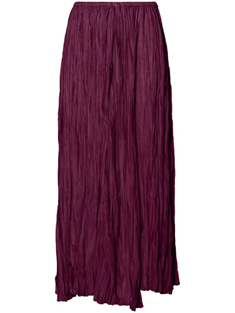 Forte Forte plissé maxi skirt - Purple von Forte Forte