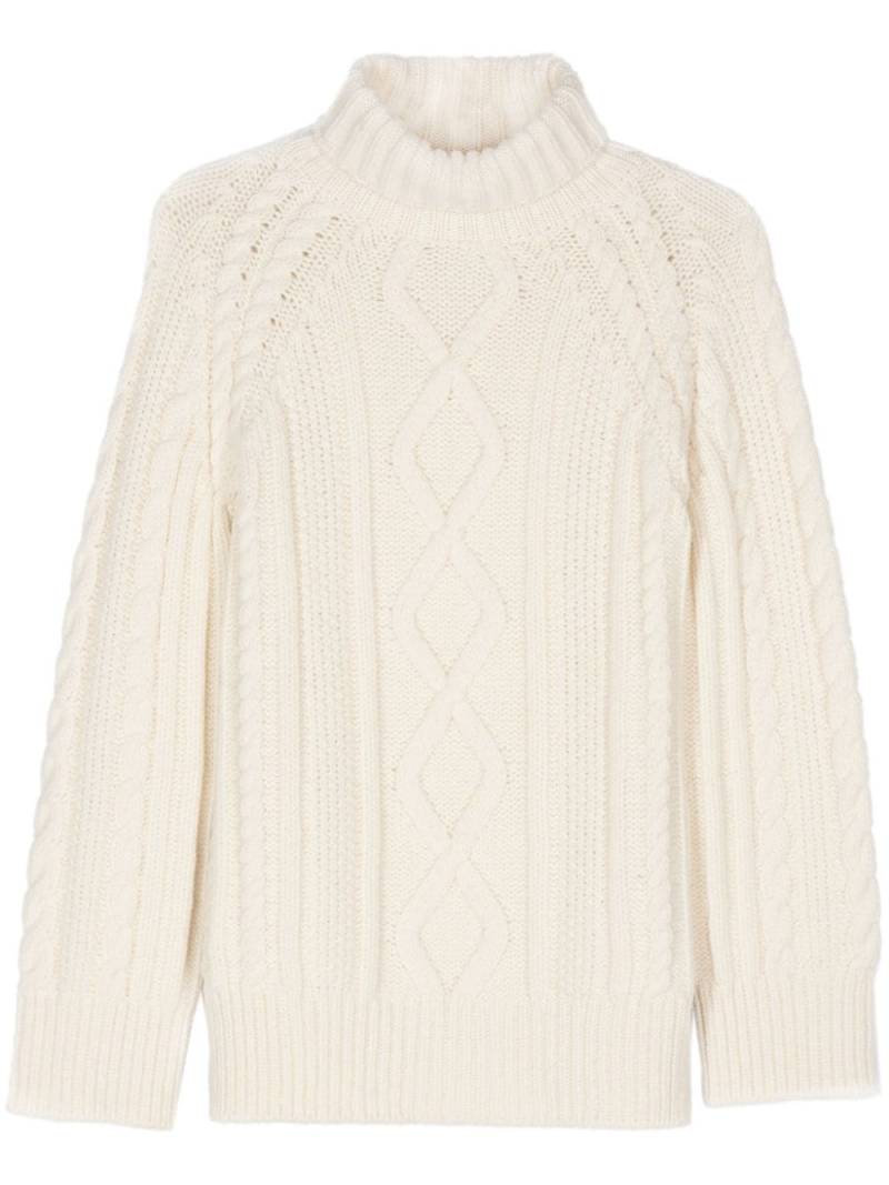 Forte Forte roll-neck virgin-wool jumper - Neutrals von Forte Forte