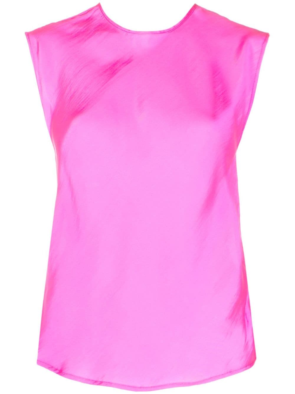 Forte Forte sleeveless satin blouse - Pink von Forte Forte