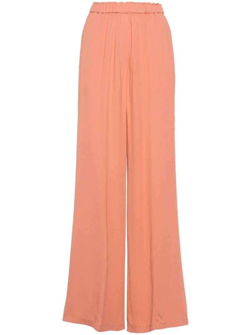 Forte Forte ruched wide-leg trousers - Orange von Forte Forte