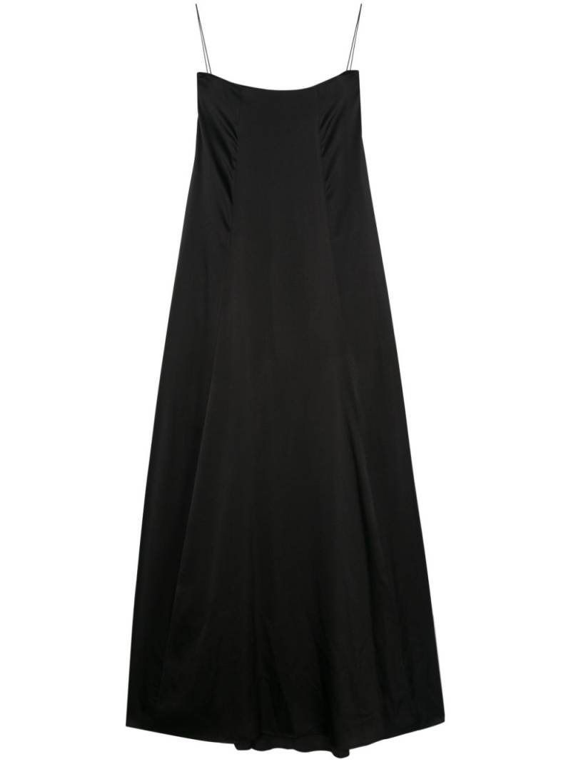 Forte Forte satin-finish maxi dress - Black von Forte Forte