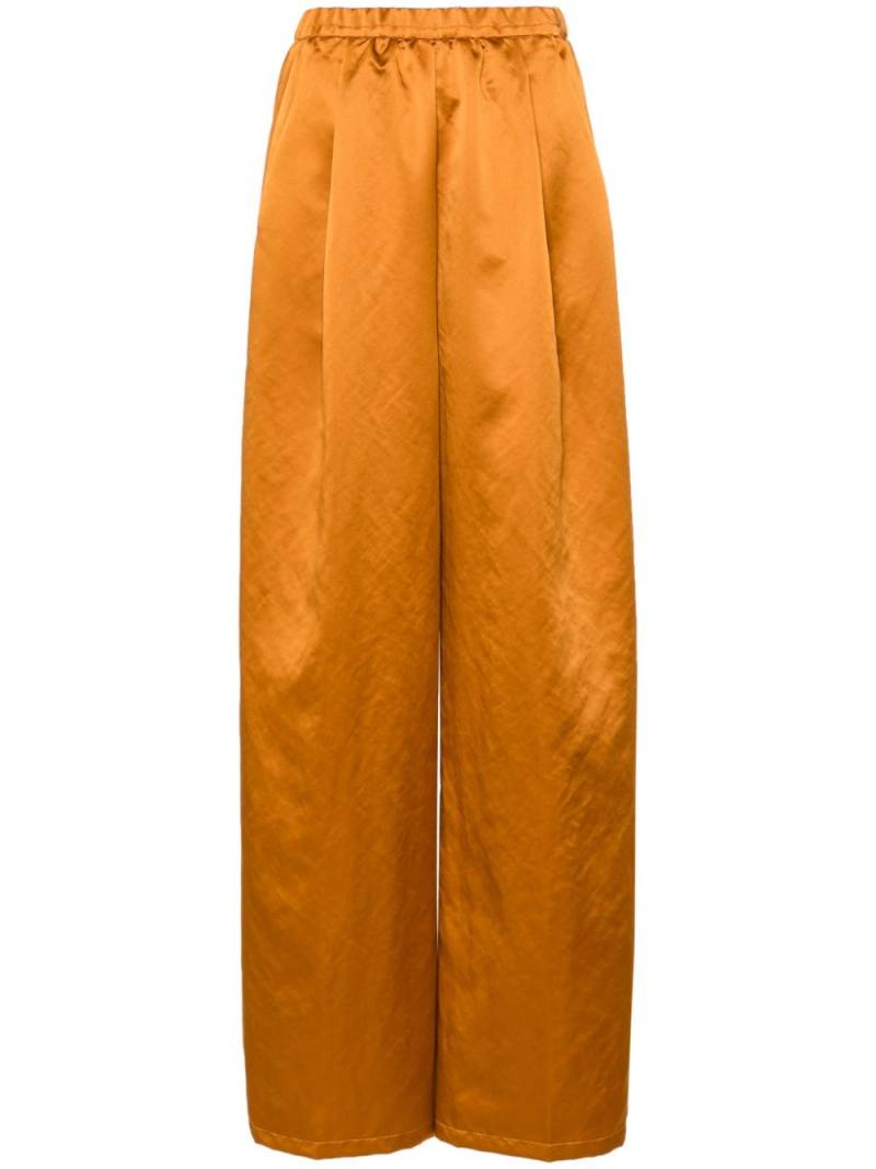 Forte Forte satin palazzo pants - Orange von Forte Forte