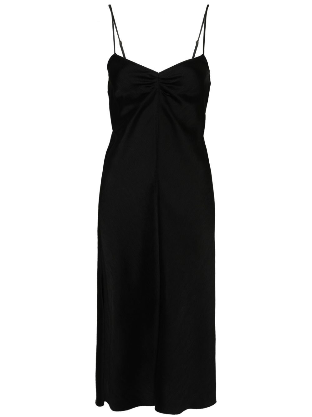 Forte Forte sleeveless satin dress - Black von Forte Forte